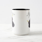 紳士農家15オズ。コーヒーマグ(桑) ツートーンマグカップ (中央)