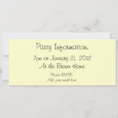 紳士 招待状 (裏面)