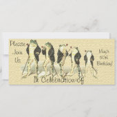 紳士 招待状 (正面)