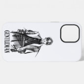 紳士 iPhoneケース (裏面横)