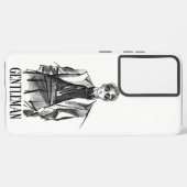 紳士 SAMSUNG GALAXYケース (裏面横)