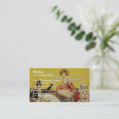 紳士Bros。 サーカスの失敗ルイーズHilton 名刺 (スタンド正面)