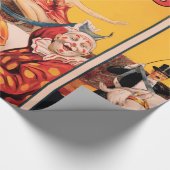 紳士Bros。 サーカス ラッピングペーパー (角)