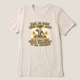 紳士DJ「手のひらを上に」スチームパンクパーティー トライブレンドTシャツ
