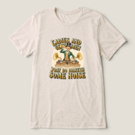 紳士DJ「Make Some Noise」スチームパンクパーティー トライブレンドTシャツ
