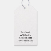 紹介のハロウィーンの時間を切り取る ギフトタグ (裏面)