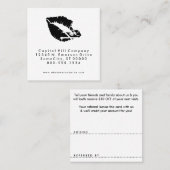 紹介の致命的なキスの正方形 紹介カード (正面/裏面)