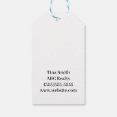 紹介の要点 ギフトタグ (裏面)