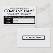 紹介はプログラムに報酬を与えます 紹介カード (正面/裏面)