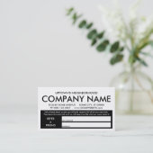 紹介はプログラムに報酬を与えます 紹介カード (スタンド正面)