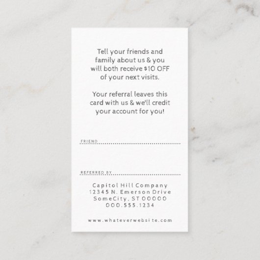 紹介はsquiggleの花感謝していしています 紹介カード (裏面)