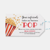 紹介を聞いて用が立つポップ・アートの | 実在地 ギフトタグ (正面(横))