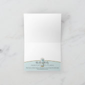 紹介アクアウォーターカラードアをありがとう サンキューカード (内部)