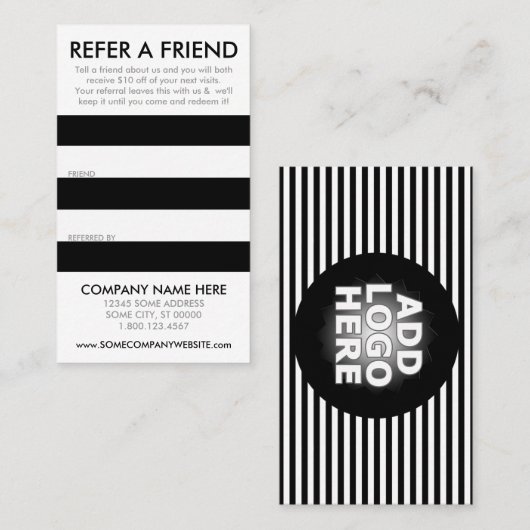 紹介カードを取り消す 紹介カード (正面/裏面)