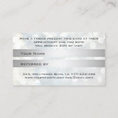 紹介カードシックな《写真》ぼけ味まつ毛&まゆげウィンク 紹介カード (裏面)