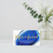 紹介カードモダンブルーゲート石金ゴールドスクリプト 紹介カード (スタンド正面)