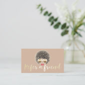 紹介カード |ナチュラルヘア美しいサロン (スタンド正面)