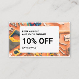 紹介カード:ハンディマンサービス 名刺