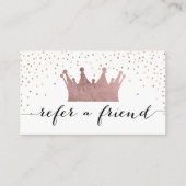 紹介カード |バラ金ゴールドクラウン&紙吹雪ドット (正面)