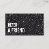 紹介カード |ブラックモダングリッターの輝き (正面)