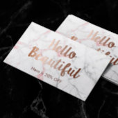 紹介カード |メイクアップアーティストヘアサロン大理石