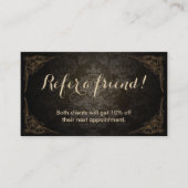 紹介カード |ヴィンテージフレームのダマスク美しいサロン (正面)