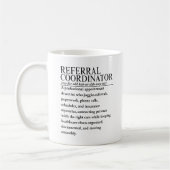紹介コーディネーター コーヒーマグカップ (左)