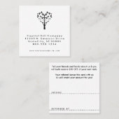 紹介ハートツリー 紹介カード (正面/裏面)