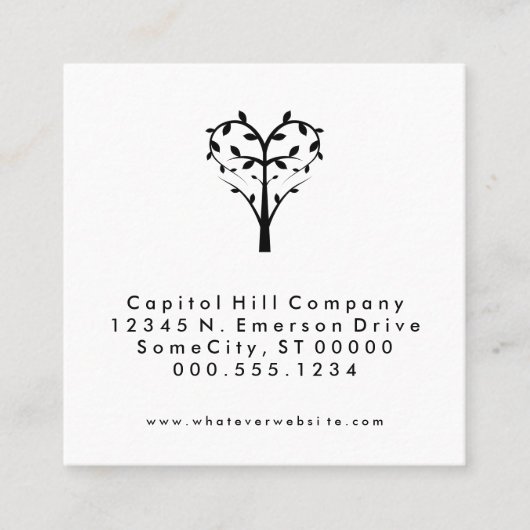 紹介ハートツリー 紹介カード (正面)