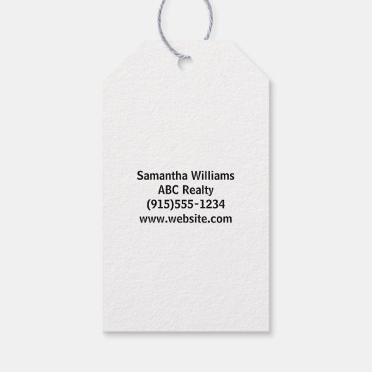 紹介ビジネス救済の成長 ギフトタグ (裏面)