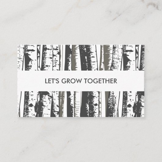 紹介プログラムの《植物》アスペンツリー 紹介カード (正面)