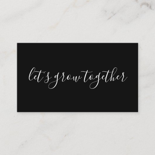 紹介プログラムを一緒に育てよう 紹介カード (正面)