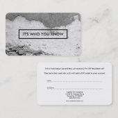 紹介プログラム都市壁 紹介カード (正面/裏面)