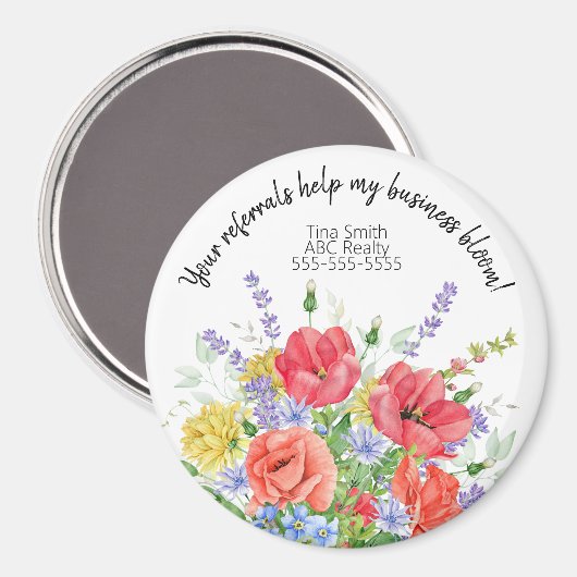 紹介マイ救済ビジネス開花マーケティング マグネット (正面/裏面)