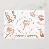 紹介メイド&ハウスクリーニングツール/用品 エンクロージャーカード (正面)