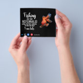 紹介メーラー不動産実在マーケティングの魚釣り チラシ (手)