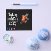 紹介メーラー不動産実在マーケティングの魚釣り チラシ (シングル)