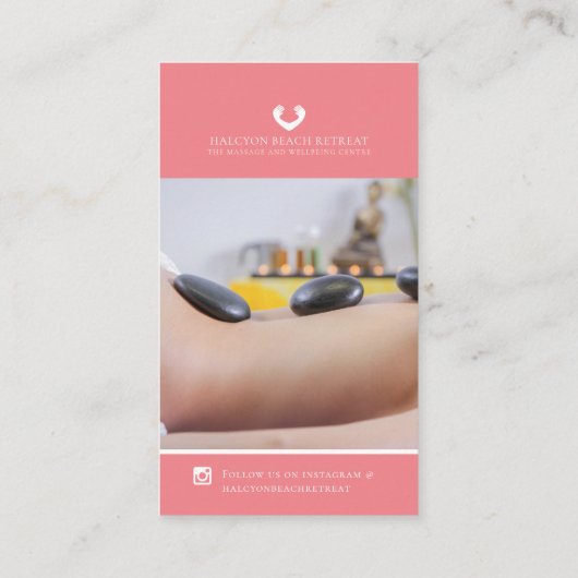 紹介写真プロモーションコーラルリピートありがとう 名刺 (裏面)