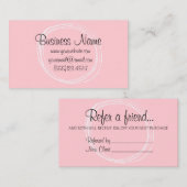 紹介割引カード3.5インチx 2.0インチ名刺 名刺 (正面/裏面)