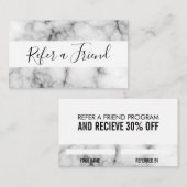 紹介大理石 紹介カード (正面/裏面)