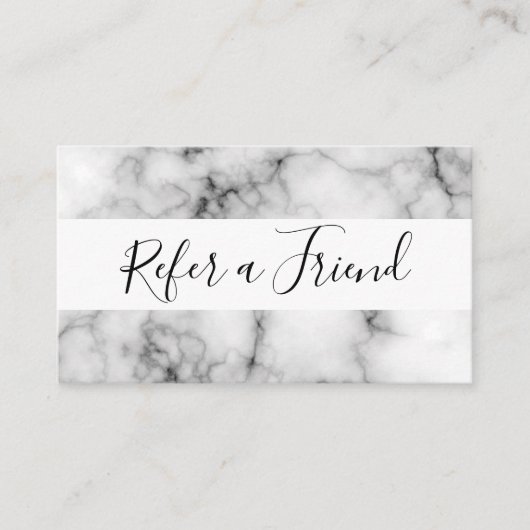 紹介大理石 紹介カード (正面)