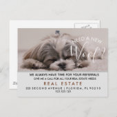 紹介実在の不動産のお知らせ 案内ポストカード (正面/裏面)