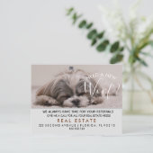 紹介実在の不動産のお知らせ 案内ポストカード (スタンド正面)