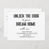 紹介実在地産マーケティング売店 ポストカード (正面/裏面)