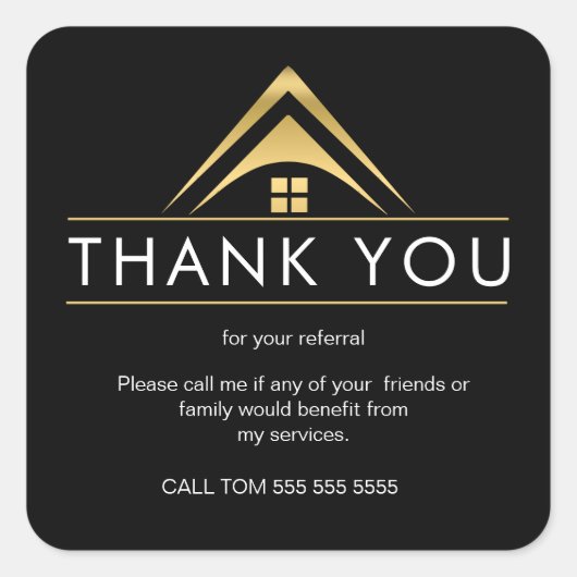 紹介実在財団感謝ビジネススクエアセント スクエアシール (正面)