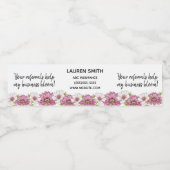 紹介自分のビジネス救済開花の紹介 ペットボトルラベル (シングルラベル)