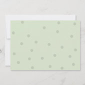 紹介 – シンプル出産発表フォトカード 案内状 (裏面)