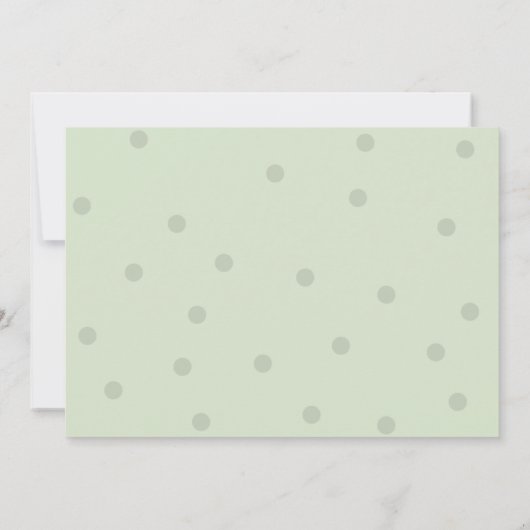 紹介 – シンプル出産発表フォトカード 案内状 (裏面)