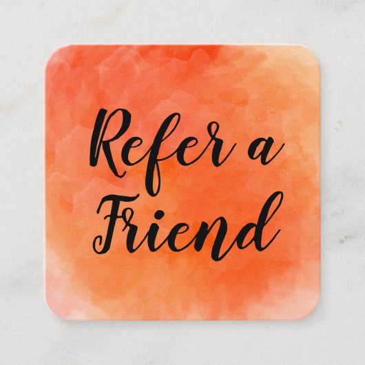 紹介/水彩 紹介カード (正面)