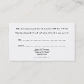 紹介。 紹介カード (正面)